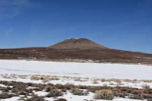 Scenic view of Beauty Peak East Pond with Beauty Peak