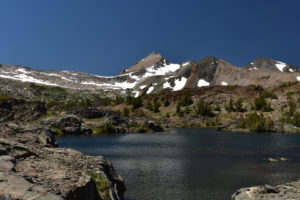 Scenic view of Lundy Pass Ponds 2019-07-30, #32; lacks fairy shrimp; Inyo National Forest, Hoover Wilderness