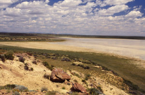 Scenic view of "Lost Creek Lake" 1995-06-25, #0115; has fairy shrimp, Lander BLM Office