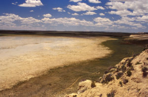 Scenic view of "Lost Creek Lake" 1995-06-25, #0116, has fairy shrimp; Lander BLM Office