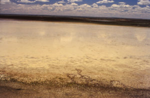 Scenic view of "Lost Creek Lake" 1995-06-25, #0117, has fairy shrimp; Lander BLM Office