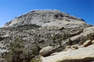 Scenic view of Lankin Dome 1989-07-02, #0630; Lander BLM Office