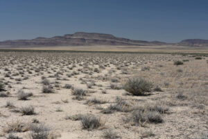 Scenic view of Railroad "Dy Lake" #1 2023-04-15, #21; dry; Tonopah BLM Office